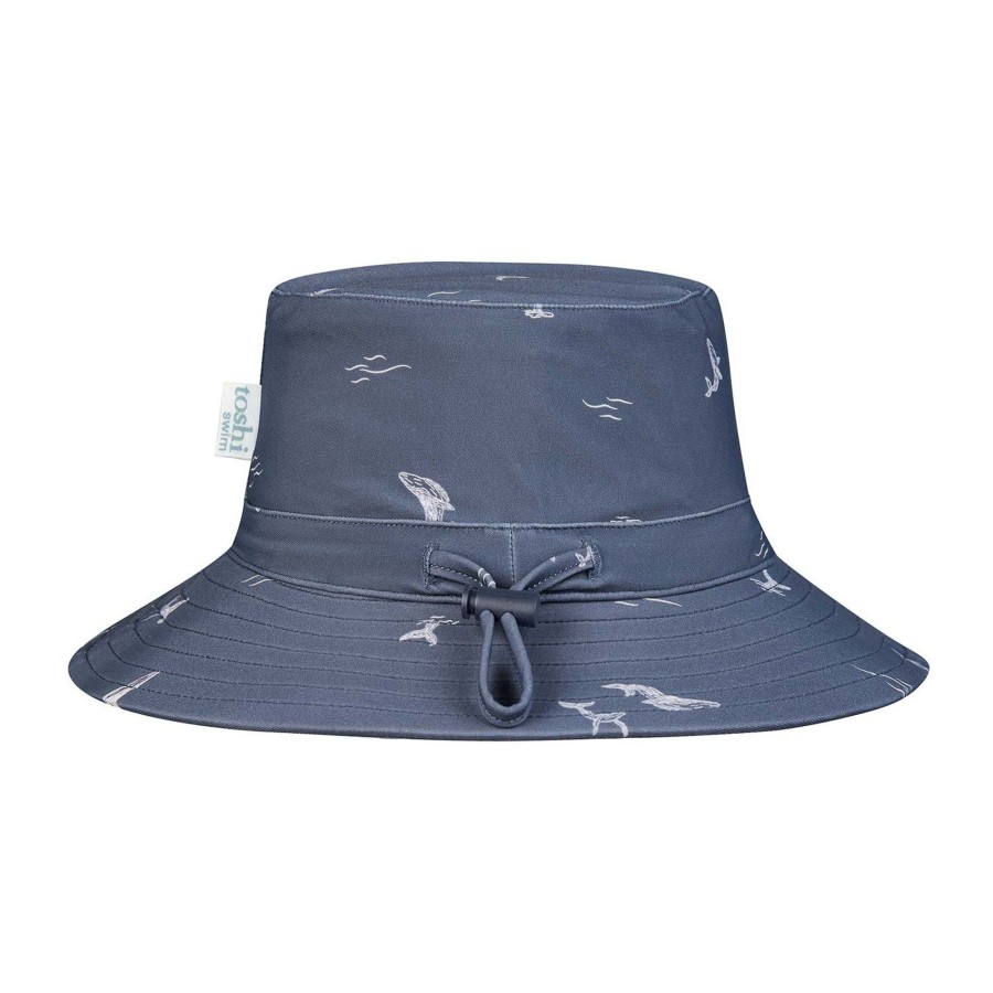 Baby [0-23M] Toshi Swim | Toshi Swim Sunhat - Whales