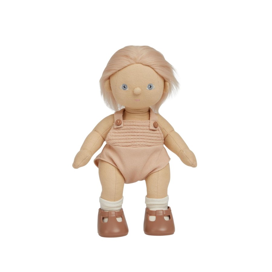 Play + Learn Olli Ella Dolls + Accessories | Olli Ella Dinkum Doll - Petal