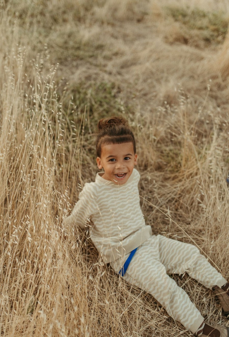 Child [2-14] Grown Bottoms | Grown Organic Trackies - River