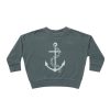 Child [2-14] Rylee + Cru Jumpers | Rylee + Cru Terry Crewneck - Anchor