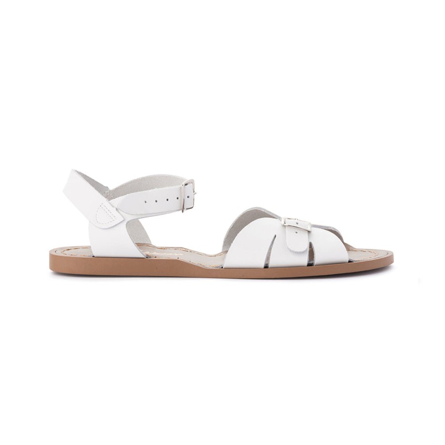 Child [2-14] Saltwater Sandals Footwear | Saltwater Sandals Classic White