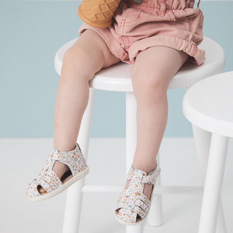 Baby [0-23M] Pretty Brave Footwear | Pretty Brave Billie - Botanical