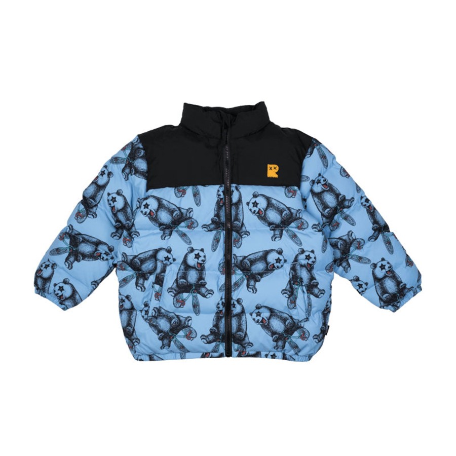 Child [2-14] Rock Your Baby Outerwear | Rock Your Baby Dare Devil Puff Padded Jacket With Lining