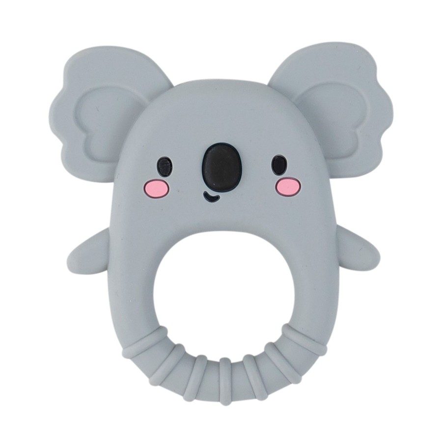 Baby [0-23M] Tiger Tribe Teethers + Rattles | Silicone Teether - Koala