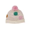 Baby [0-23M] Acorn Beanies | Acorn Spots Merino Beanie - Pink