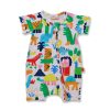 Baby [0-23M] Halcyon Nights All In One | Halcyon Nights Our Land Before Short Sleeve Zip Suit