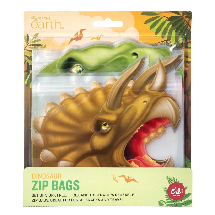 Grown Ups IS GIFT | Reusable Zip Bag - Dinosaurs