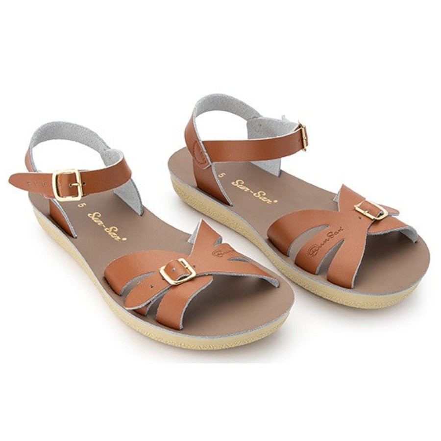 Grown Ups Saltwater Sandals | Saltwater Sandals Adults Sun San Boardwalk Tan