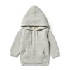 Child [2-14] Wilson & Frenchy Outerwear | Wilson And Frenchy Knitted Zipped Jacket - Grey Melange