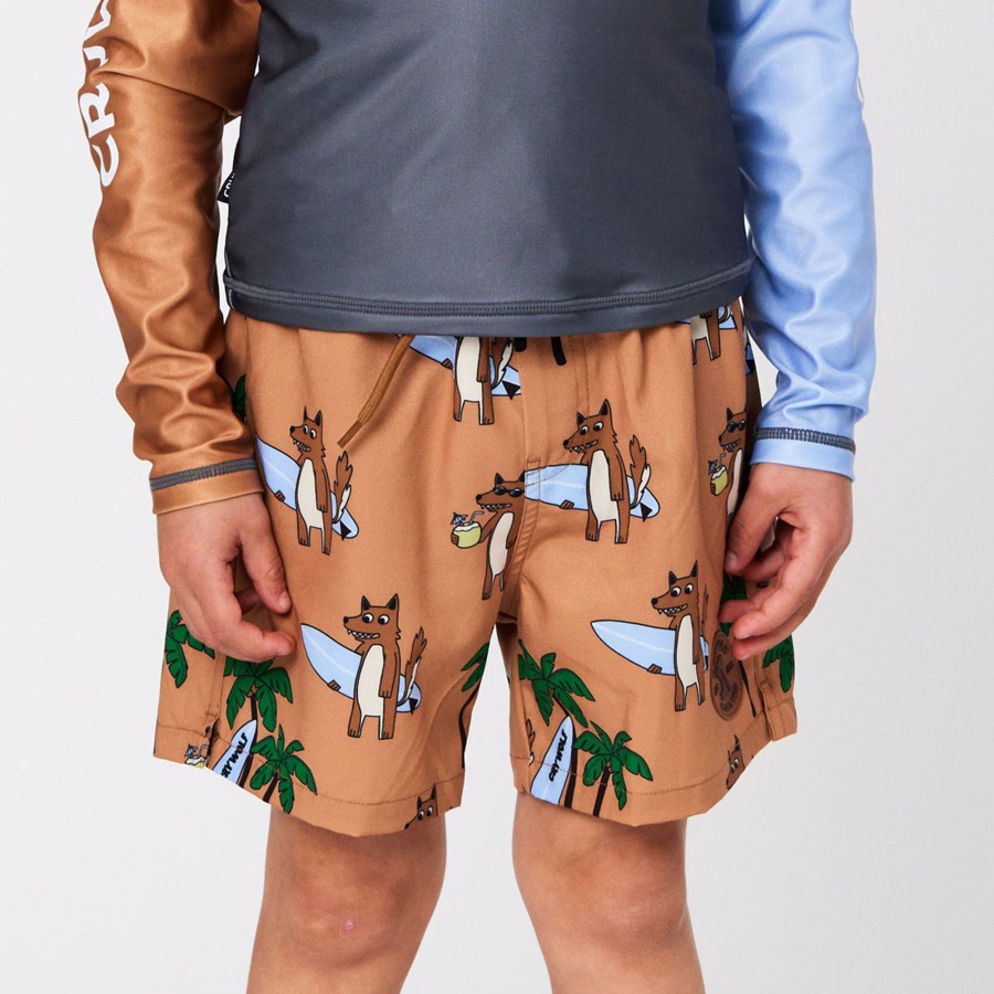 Baby [0-23M] Crywolf Bottoms | Crywolf Board Shorts Surf'N Mr Wolf