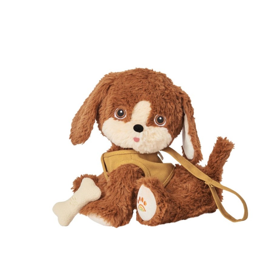 Play + Learn Olli Ella Dolls + Accessories | Olli Ella Dinkum Dog - Buddy