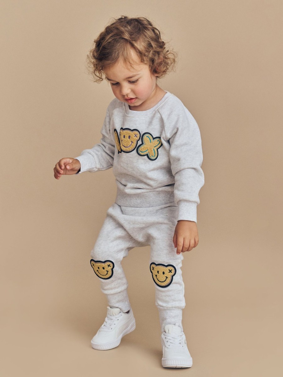 Baby [0-23M] Huxbaby Jumpers | Huxbaby Hux Badge Sweatshirt