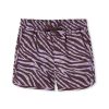 Child [2-14] Milky Swim | Milky Zebra Boardies - Plum