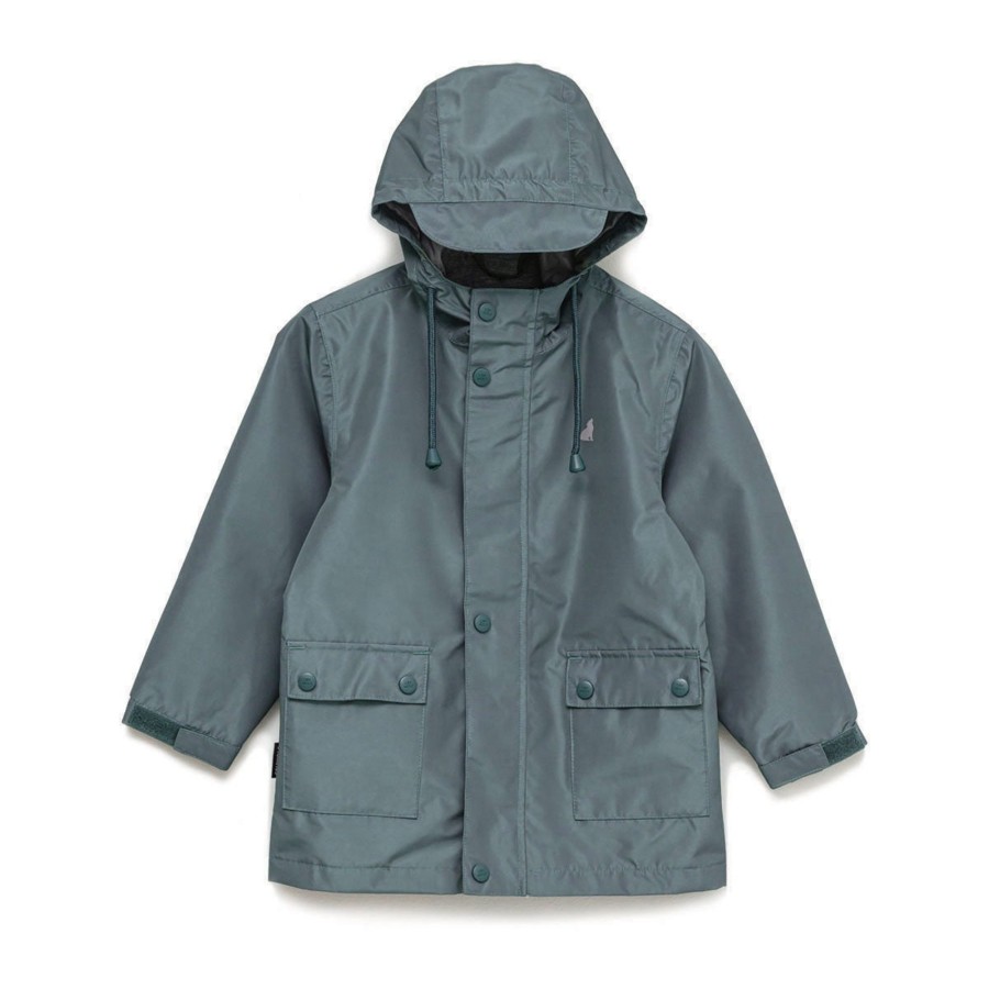 Baby [0-23M] Crywolf Rainwear | Crywolf Magic Jacket - Blue Alps