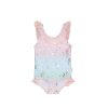 Child [2-14] Huxbaby Swim | Huxbaby Star Mermaid Flounce Swimsuit