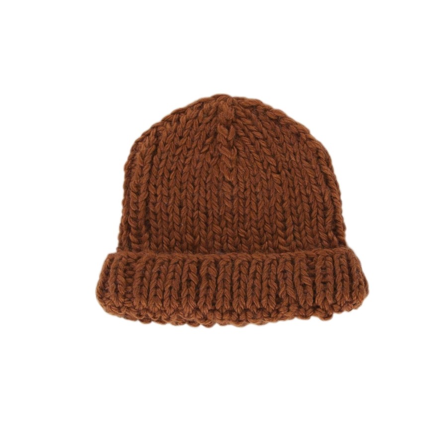 Baby [0-23M] Acorn Beanies | Acorn Freedom Beanie - Toast