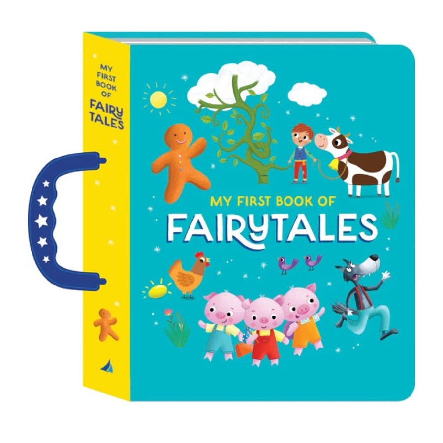 Baby [0-23M] Lake Press Books + Flash Cards | Handle Board Book - Fairytales