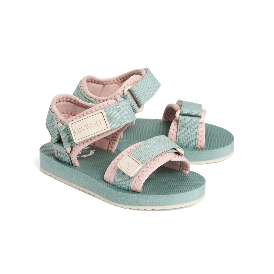 Child [2-14] Crywolf Footwear | Crywolf Beach Sandal - Jade