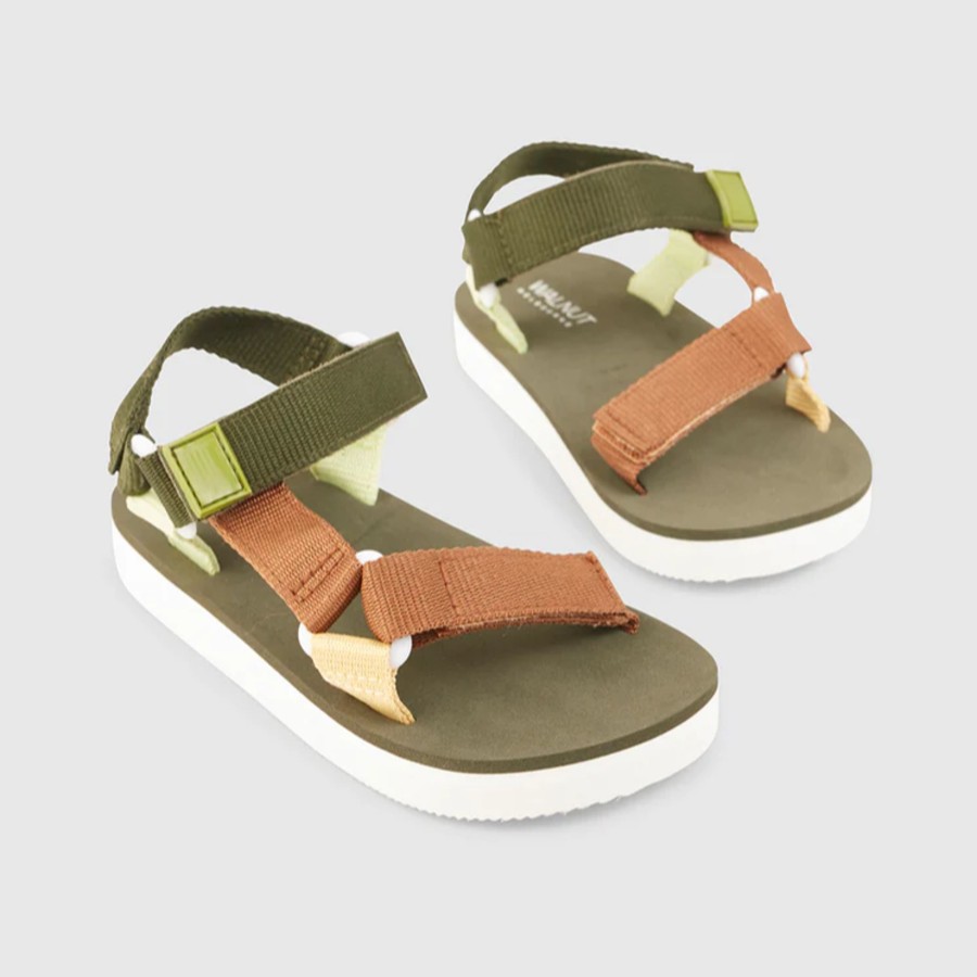 Baby [0-23M] Walnut Footwear | Walnut Taylor Sandal - Forest