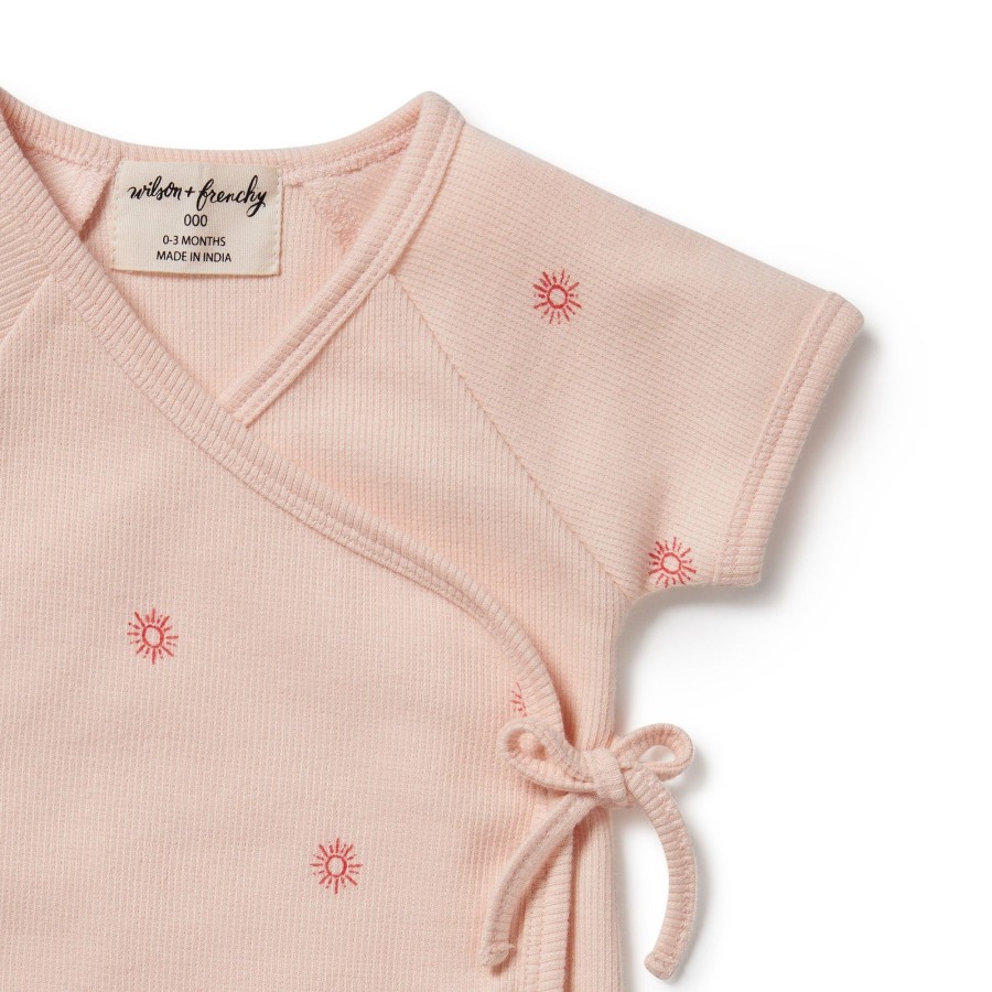 Baby [0-23M] Wilson & Frenchy Tops | Wilson And Frenchy Organic Kimono Top Petit Soleil