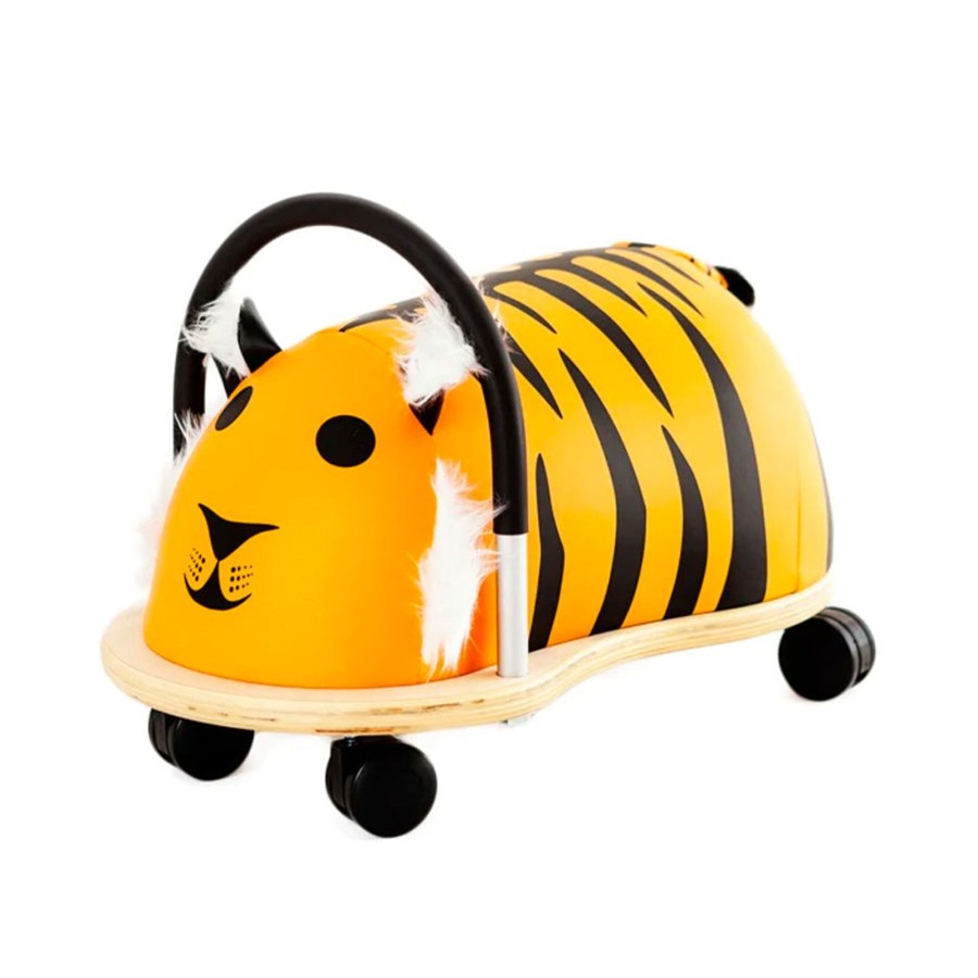 Play + Learn Wheely Bug Ride Ons + Push Alongs | Wheely Bug Small - Tiger