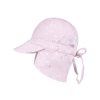 Baby [0-23M] Toshi Hats | Toshi Baby Flap Cap - Nina Lavender