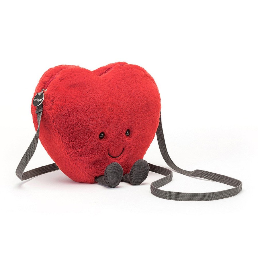 Child [2-14] Jellycat Bags + Mealtime | Jellycat Amuseable Bag - Heart