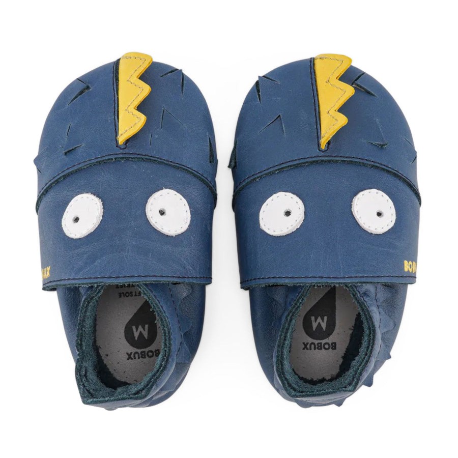 Baby [0-23M] Bobux Footwear | Bobux Soft Sole Gruff - Navy