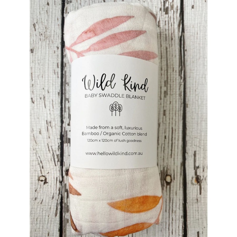 Baby [0-23M] Wild Kind Swaddles + Wraps | Wild Kind Baby Organic Cotton X Bamboo Swaddle - Autumn