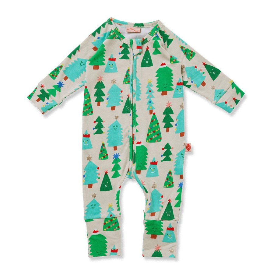 Baby [0-23M] Halcyon Nights All In One | Halcyon Nights Long Sleeve Zip Suit - Twinkle Twinkle