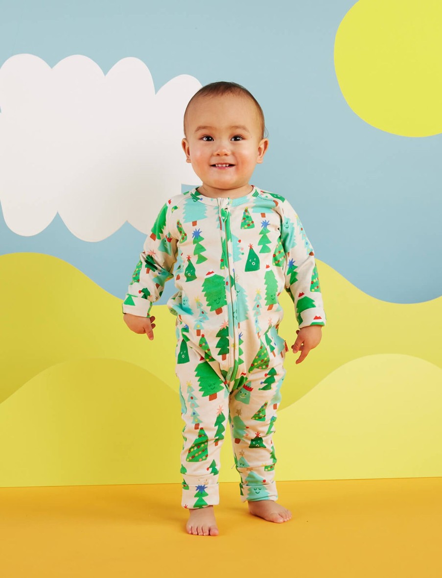 Baby [0-23M] Halcyon Nights All In One | Halcyon Nights Long Sleeve Zip Suit - Twinkle Twinkle