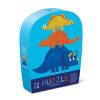 Baby [0-23M] Crocodile Creek Shape Sorters + Puzzles | Mini Puzzle 12 Piece - Dino Friends