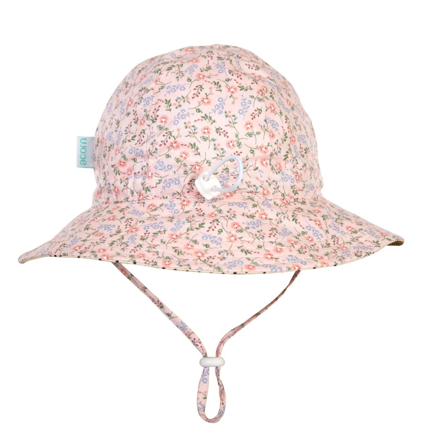 Child [2-14] Acorn Hats | Acorn Wide Brim Sunhat - Primrose