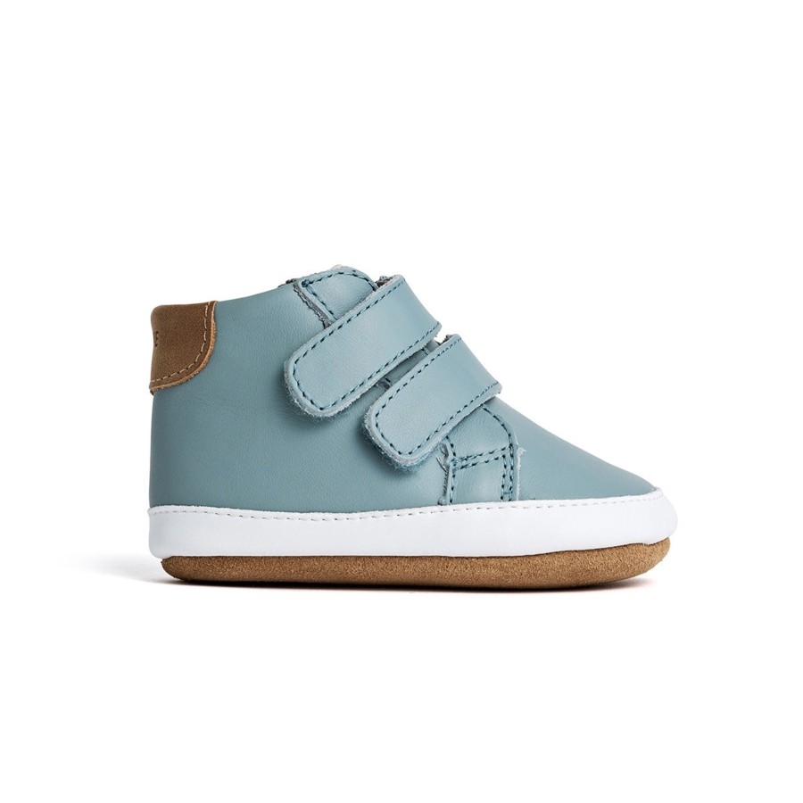 Baby [0-23M] Pretty Brave Footwear | Pretty Brave Baby Hi-Top - Seagrass