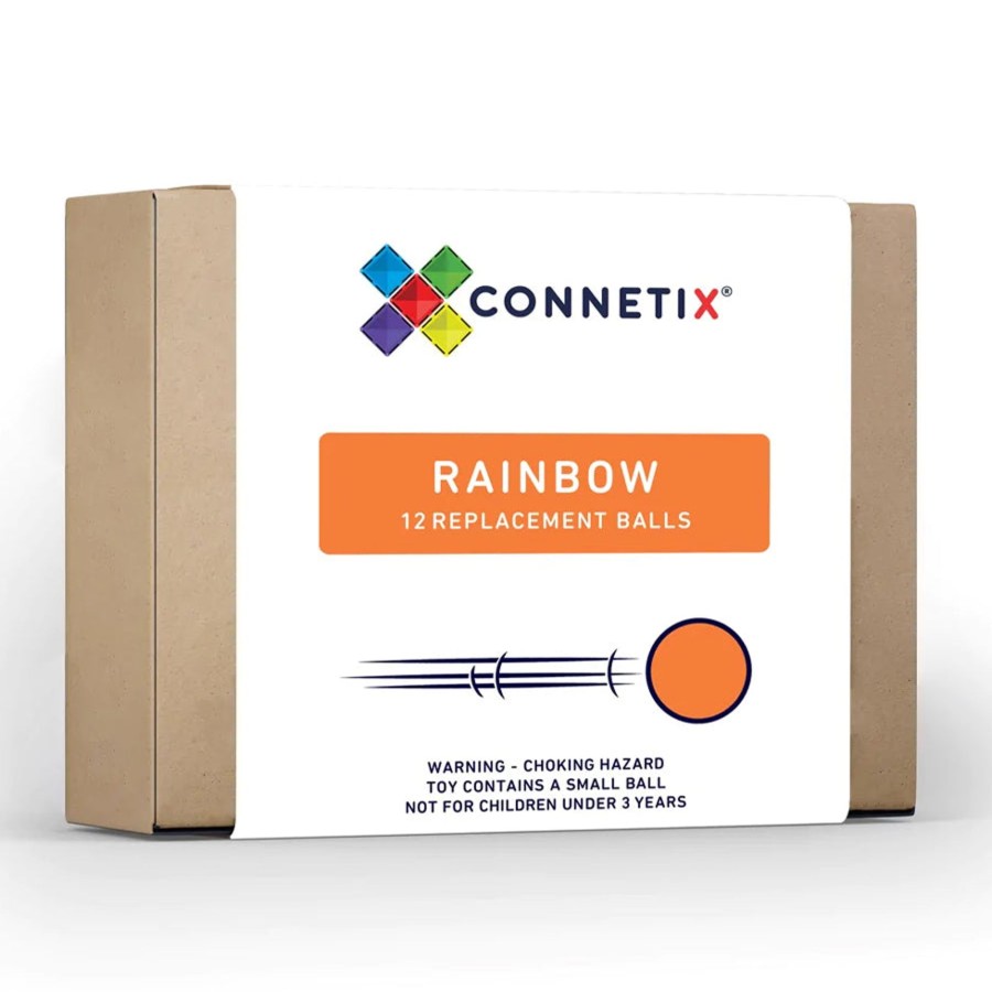 Play + Learn Connetix Construction | Connetix Tiles - 12 Piece Replacement Ball Pack