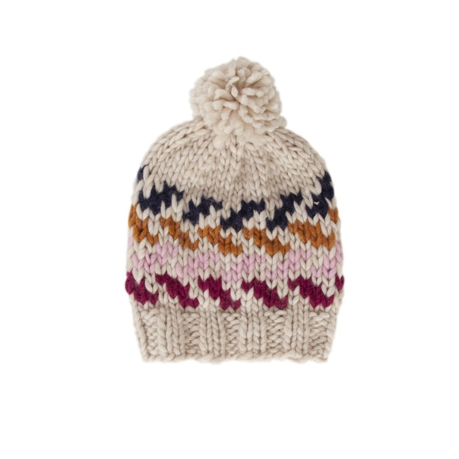 Child [2-14] Acorn Beanies | Acorn Stevie Beanie - Natural