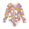 Child [2-14] Rock Your Baby Swim | Rock Your Baby Happy Rainbows One Piece