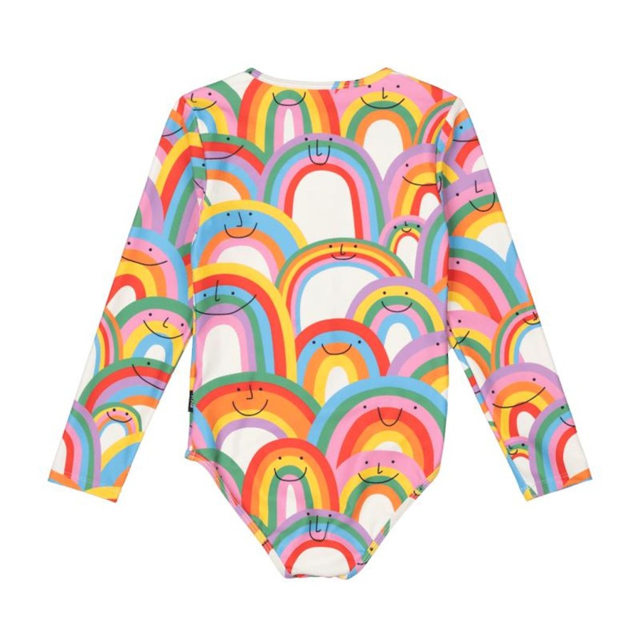 Child [2-14] Rock Your Baby Swim | Rock Your Baby Happy Rainbows One Piece