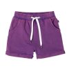 Child [2-14] Minti Bottoms | Minti Blasted Track Short - Purple Wash