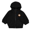 Child [2-14] Huxbaby Outerwear | Huxbaby Sherpa Zip Hoodie - Black