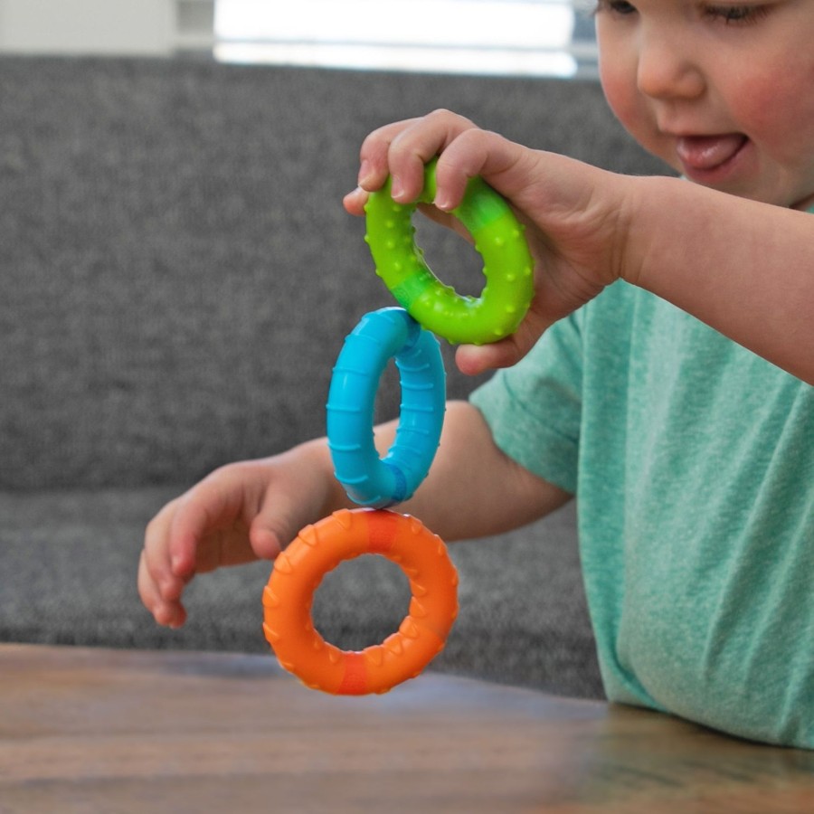 Baby [0-23M] Fat Brain Sensory | Fat Brain - Silly Rings