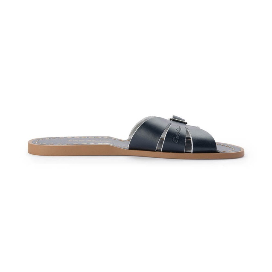 Grown Ups Saltwater Sandals | Saltwater Sandals Adults Classic Slides Navy