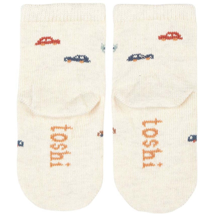 Baby [0-23M] Toshi Socks + Tights | Toshi Organic Ankle Jacquard Socks - Speedie