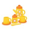 Play + Learn Tiger Tribe Outdoor | Silicone Tea Set - Sunny Days