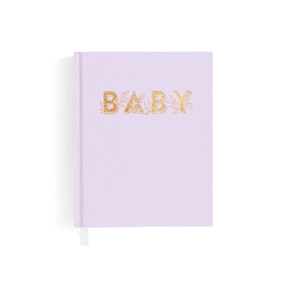 Grown Ups Fox & Fallow | Fox & Fallow Mini Baby Book - Lilac