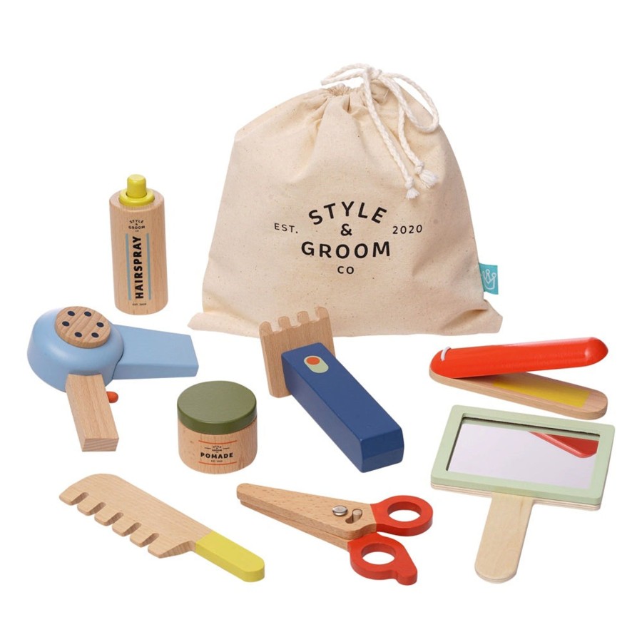 Play + Learn Manhattan Wooden Toys | Style & Groom Set