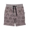 Child [2-14] Minti Bottoms | Minti Drawings Short - Dark Grey