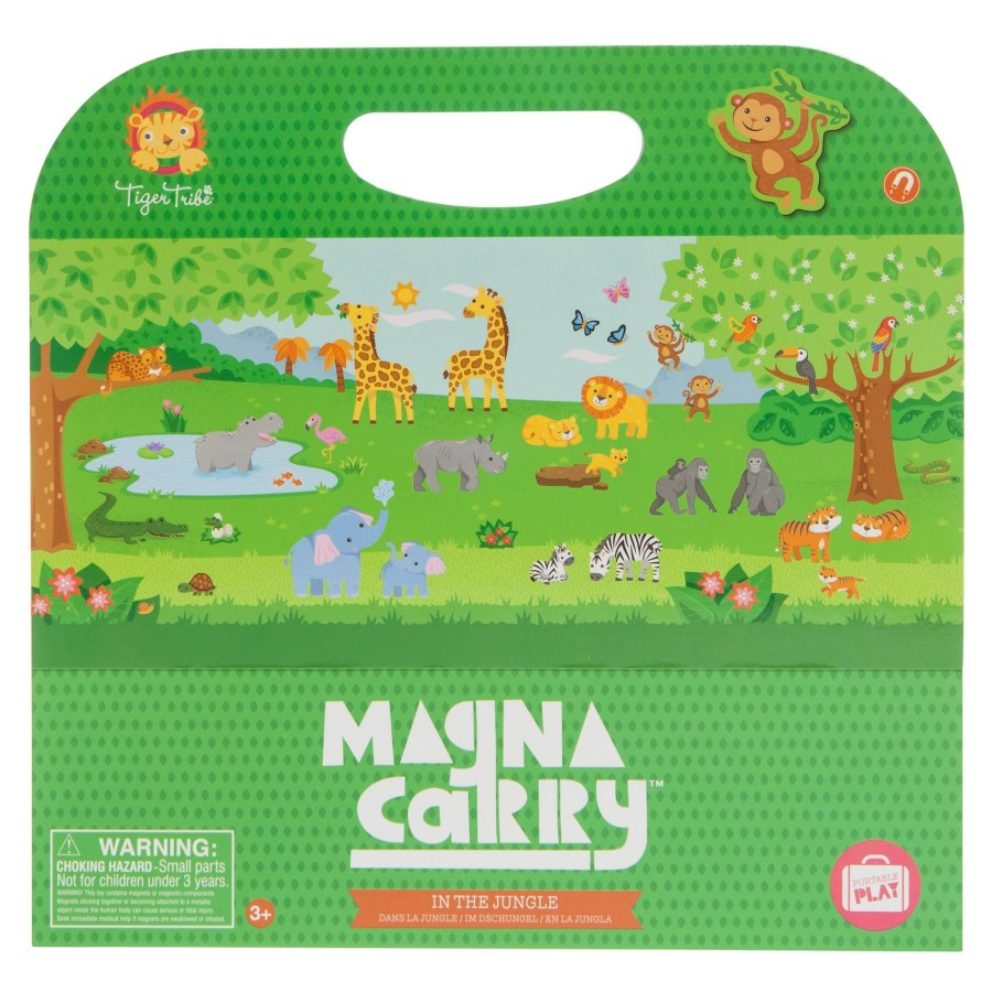 Play + Learn Tiger Tribe Magnet Play | Magna Carry - In The Jungle