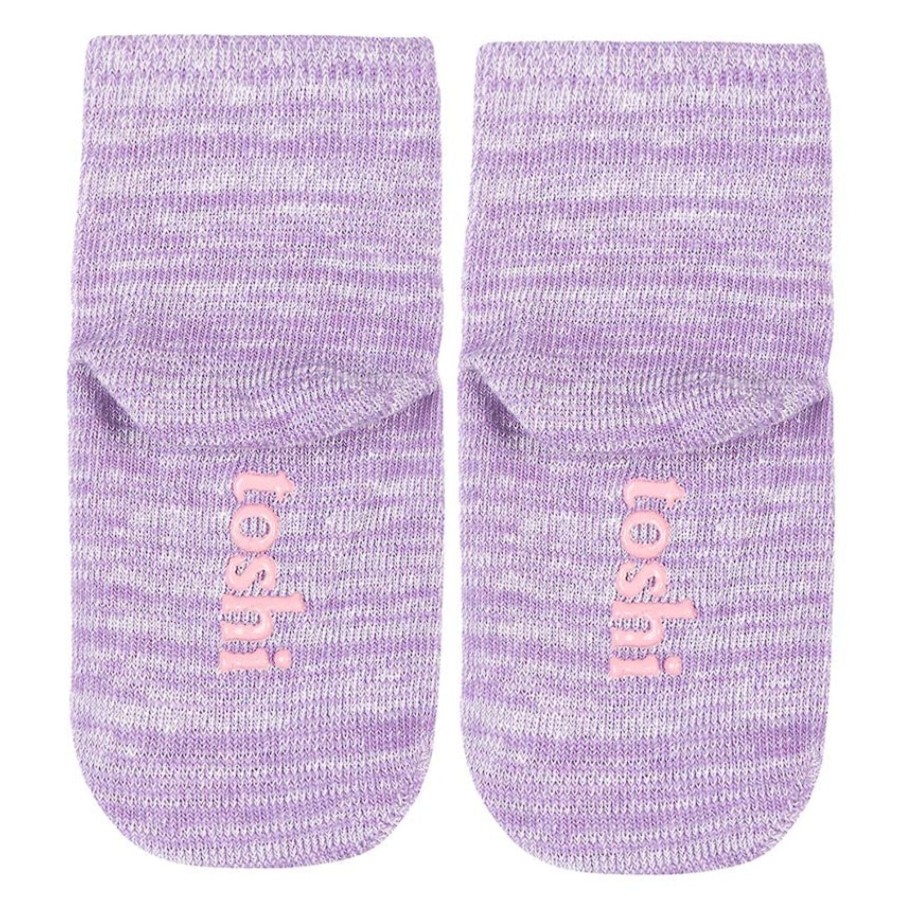 Baby [0-23M] Toshi Socks + Tights | Toshi Organic Ankle Marle Socks - Lavender