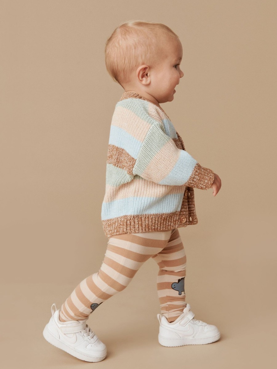 Baby [0-23M] Huxbaby Outerwear | Huxbaby Stripe Boxy Cardigan - Multi